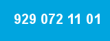 929 072 11 01